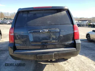 2019 Chevrolet Suburban Premier with VIN 1GNSKJKC7KR146871, listed as a Copart auction lot 43017234 with 96,965 mi miles and Salvage Title. Bid and sale history available at DreamBid. Image 6.