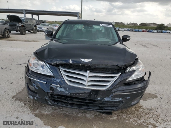 2010 Hyundai Genesis with VIN KMHGC4DEXAU080500, listed as a Copart auction lot 51098865 with 61,968 mi miles and Clean Title. Bid and sale history available at carsss.com. Image 5.