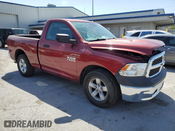 2013 Ram 1500 Tradesman with VIN 3C6JR6AG5DG579942, listed as a Copart auction lot 54451915 with 113,025 mi miles and Salvage title. Bid and sale history available at DreamBid. Image 4.