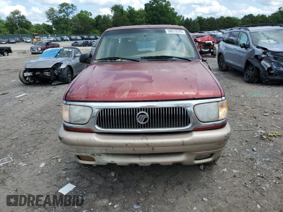 2000 Mercury Mountaineer with VIN 4M2ZU86P2YUJ30049, listed as a Copart auction lot 58619545 with 149,673 mi miles and Salvage title. Bid and sale history available at DreamBid. Image 5.