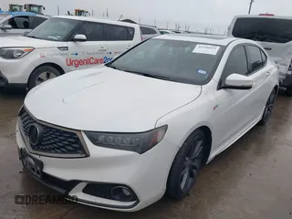 2019 Acura TLX w/A-Spec Pkg with VIN 19UUB1F63KA009058, listed as a IAAI auction lot 41456033 with 204,009 mi miles. Bid and sale history available at carsss.com. Image 17.