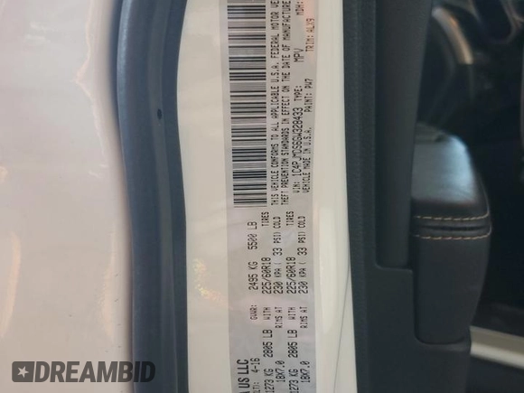 2016 Jeep Cherokee Limited с VIN 1C4PJMDS6GW328433, выставлен на аукционе Copart как лот 62790695 с пробегом 58 822 миль миль и Списание • Salvage title. История ставок и продаж доступна на DreamBid. Изображение 13.