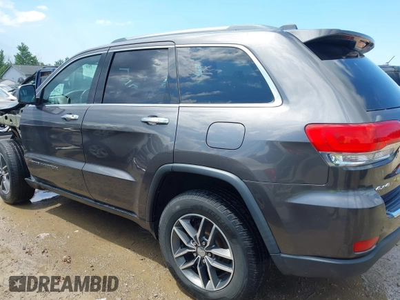 2017 Jeep Grand Cherokee Limited with VIN 1C4RJFBG4HC776952, listed as a IAAI auction lot 42607220 with 82,142 mi miles and . Bid and sale history available at DreamBid. Image 15.