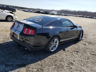 2010 Ford Mustang GT500 with VIN 1ZVBP8JS0A5109000, listed as a Copart auction lot 46878285 with 41,520 mi miles and Salvage title. Bid and sale history available at DreamBid. Image 3.