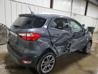 2019 Ford EcoSport Titanium with VIN MAJ6S3KL9KC285706, listed as a Copart auction lot 54191865 with 57,124 mi miles and Salvage Title. Bid and sale history available at DreamBid. Image 3.