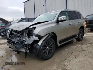 2021 Lexus GX with VIN JTJAM7BX0M5290998, listed as a Copart auction lot 48205235 with 49,974 mi miles and Salvage Title. Bid and sale history available at carsss.com. Image 1.