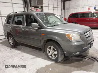 2007 Honda Pilot EX-L with VIN 5FNYF18757B001469, listed as a IAAI auction lot 41948004 with 341,770 mi miles and . Bid and sale history available at DreamBid. Image 1.