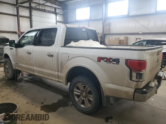 2018 Ford F-150 XL with VIN 1FTFW1E13JFD56117, listed as a Copart auction lot 50377485 with 0 mi miles and Salvage Title. Bid and sale history available at carsss.com. Image 2.