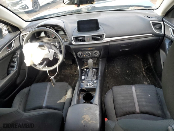 2017 Mazda Mazda3 4-Door Sport with VIN 3MZBN1U78HM154310, listed as a Copart auction lot 46696655 with 127,536 mi miles and Salvage Title. Bid and sale history available at carsss.com. Image 8.