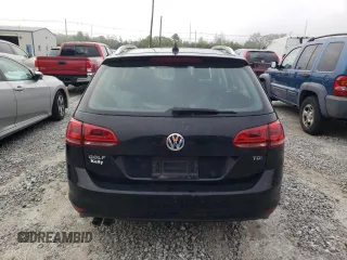 2015 Volkswagen Golf SportWagen TDI SE with VIN 3VWCA7AU4FM500380, listed as a Copart auction lot 63589943 with 0 mi miles. Bid and sale history available at carsss.com. Image 6.