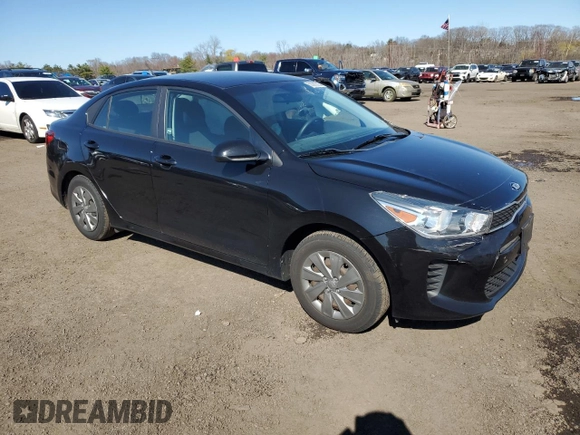 2020 Kia Rio S with VIN 3KPA24AD7LE260429, listed as a Copart auction lot 52285535 with 40,881 mi miles and Salvage Title. Bid and sale history available at DreamBid. Image 4.