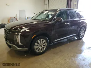 2025 Hyundai Palisade SEL with VIN KM8R24GE5SU850840, listed as a Copart auction lot 49129765 with 7,284 mi miles and Clean Title. Bid and sale history available at carsss.com. Image 1.