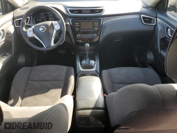 2016 Nissan Rogue SV with VIN KNMAT2MV1GP621391, listed as a Copart auction lot 52091055 with 99,970 mi miles and Salvage Title. Bid and sale history available at DreamBid. Image 8.
