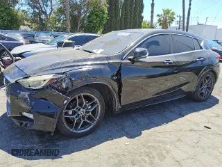 2017 Infiniti QX30 Sport z VIN SJKCH5CP6HA026634, wystawiony jako Copart lot #53556035 z przebiegiem 91 805 mil mil oraz Czysty tytuł • Clean title. Historia ofert i sprzedaży dostępna na DreamBid. Obrazek 1.