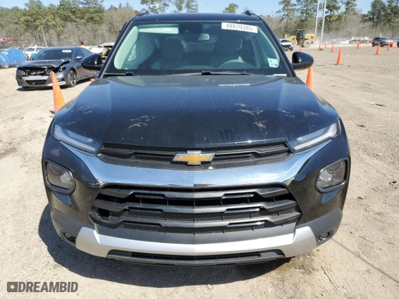 2021 Chevrolet TrailBlazer LT with VIN KL79MPS27MB146938, listed as a Copart auction lot 48870385 with 24,307 mi miles and Salvage Title. Bid and sale history available at carsss.com. Image 5.