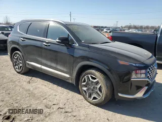 2022 Hyundai Santa Fe Hybrid SEL Premium with VIN KM8S3DA17NU030302, listed as a Copart auction lot 44356684 with 28,487 mi miles. Bid and sale history available at carsss.com. Image 4.