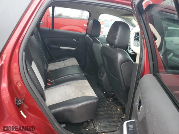 2014 Ford Edge SEL with VIN 2FMDK4JC4EBA23827, listed as a Copart auction lot 44039355 with 171,436 mi miles and Salvage Title. Bid and sale history available at carsss.com. Image 10.