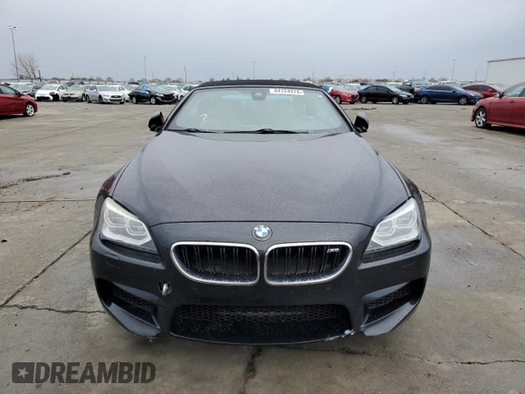 2014 BMW M6 z VIN WBSLZ9C50EDZ78599, wystawiony jako Copart lot #84724974 z przebiegiem 115 051 mil mil oraz Czysty tytuł • Clean title. Historia ofert i sprzedaży dostępna na DreamBid. Obrazek 5.