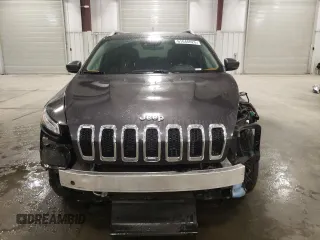 2014 Jeep Cherokee Limited with VIN 1C4PJLDS9EW241374, listed as a Copart auction lot 61048025 with 77,697 mi miles and Salvage title. Bid and sale history available at DreamBid. Image 5.