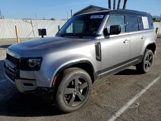 2023 Land Rover Defender X-Dynamic SE with VIN SALE27EU7P2225740, listed as a Copart auction lot 88372285 with 13,408 mi miles and Salvage Title. Bid and sale history available at DreamBid. Image 1.