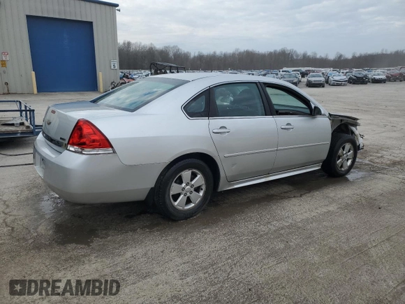 2011 Chevrolet Impala LS Fleet with VIN 2G1WF5EK9B1322782, listed as a Copart auction lot 50695205 with 148,655 mi miles and Salvage Title. Bid and sale history available at DreamBid. Image 3.