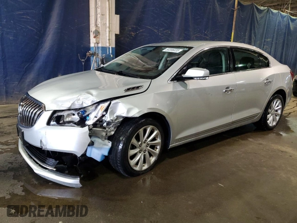 2015 Buick LaCrosse Leather with VIN 1G4GB5G3XFF166064, listed as a Copart auction lot 50386035 with 84,568 mi miles and Salvage Title. Bid and sale history available at carsss.com. Image 1.