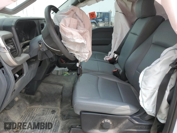 2024 Ford F-250 XL with VIN 1FT7W2BA4REF18353, listed as a Copart auction lot 59164945 with 15,155 mi miles and Salvage title. Bid and sale history available at DreamBid. Image 7.