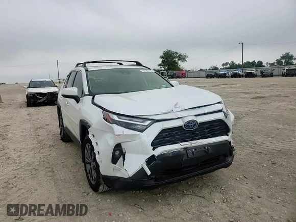 2024 Toyota RAV4 Hybrid XLE Premium with VIN JTMB6RFV6RJ054408, listed as a Copart auction lot 52120745 with 2,961 mi miles and Salvage Title. Bid and sale history available at DreamBid. Image 12.