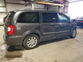 2016 Chrysler Town & Country Touring with VIN 2C4RC1BG7GR293975, listed as a Copart auction lot 45395105 with 176,524 mi miles and Salvage Title. Bid and sale history available at carsss.com. Image 3.