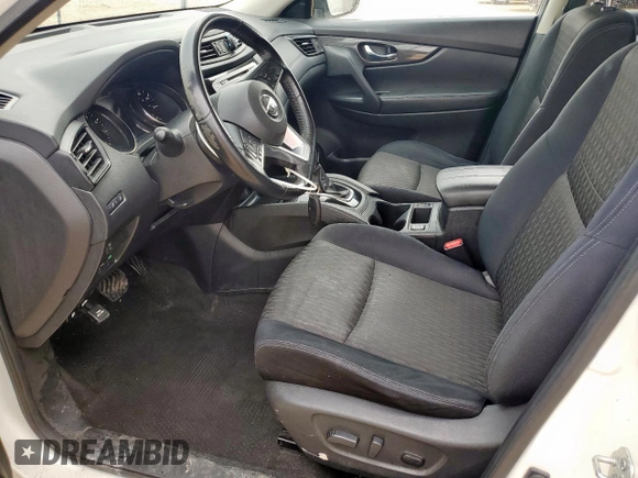 2017 Nissan Rogue SV with VIN JN8AT2MT0HW152868, listed as a Copart auction lot 59495925 with 135,982 mi miles and Clean title. Bid and sale history available at DreamBid. Image 7.