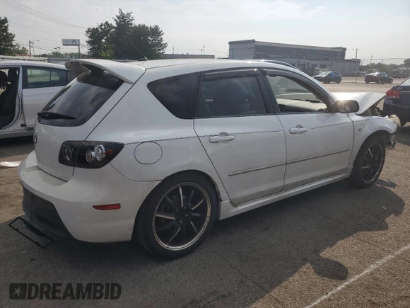 2008 Mazda 3 Mazdaspeed3 Sport with VIN JM1BK34M581156445, listed as a Copart auction lot 69097294 with Not provided miles and Salvage title. Bid and sale history available at DreamBid. Image 3.