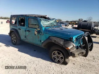2020 Jeep Wrangler Unlimited Willys with VIN 1C4HJXDN4LW137202, listed as a Copart auction lot 86858234 with 109,509 mi miles and Salvage title. Bid and sale history available at DreamBid. Image 4.