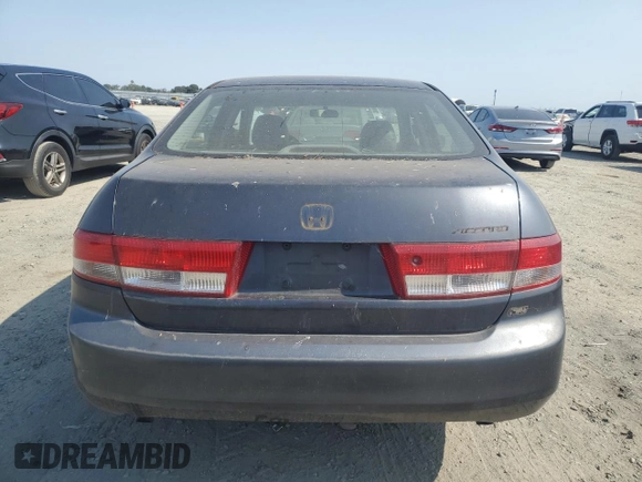 2003 Honda Accord EX z VIN 1HGCM66543A049077, wystawiony jako Copart lot #59642315 z przebiegiem 243 762 mil mil oraz Czysty tytuł • Clean title. Historia ofert i sprzedaży dostępna na DreamBid. Obrazek 6.