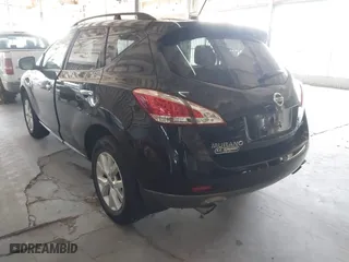 2011 Nissan Murano SV with VIN JN8AZ1MW3BW182876, listed as a IAAI auction lot 41627614 with 71,870 mi miles. Bid and sale history available at carsss.com. Image 3.