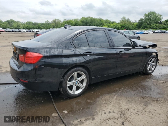 2014 BMW 3 Series 320i xDrive with VIN WBA3C3G51ENS69364, listed as a Copart auction lot 58920115 with 117,209 mi miles and Salvage title. Bid and sale history available at DreamBid. Image 3.