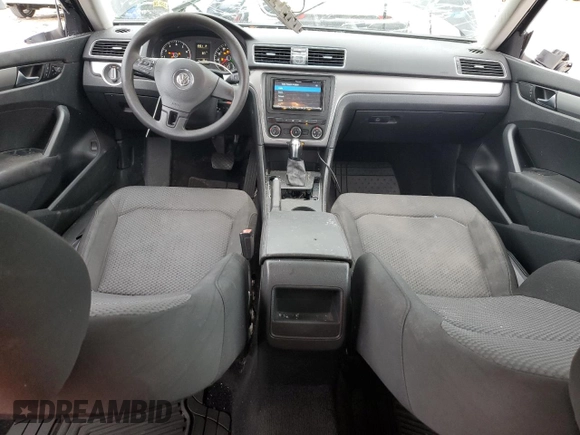 2014 Volkswagen Passat S with VIN 1VWAS7A33EC107871, listed as a Copart auction lot 57851445 with 138,829 mi miles and Salvage title. Bid and sale history available at DreamBid. Image 8.