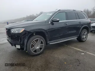 2020 Mercedes-Benz GLS 450 with VIN 4JGFF5KE9LA214882, listed as a Copart auction lot 50508805 with 104,120 mi miles and Salvage Title. Bid and sale history available at DreamBid. Image 1.