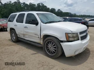 2007 Chevrolet Tahoe LTZ with VIN 1GNFC13077R339175, listed as a Copart auction lot 58924925 with Not provided miles and Salvage title. Bid and sale history available at DreamBid. Image 4.