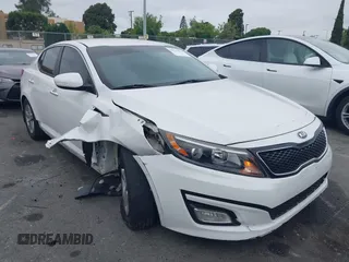 2015 Kia Optima LX z VIN KNAGM4A72F5644131, wystawiony jako IAAI lot #42212878 z przebiegiem 65 251 mil mil oraz . Historia ofert i sprzedaży dostępna na DreamBid. Obrazek 1.