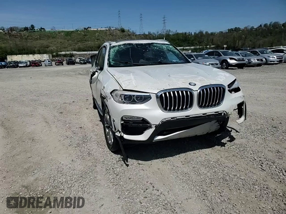 2018 BMW X3 xDrive30i with VIN 5UXTR9C5XJLD60568, listed as a Copart auction lot 54338055 with Not Provided miles and Salvage Title. Bid and sale history available at DreamBid. Image 15.