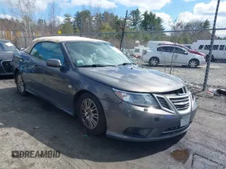 2008 Saab 9-3 with VIN YS3FB79Y586007551, listed as a IAAI auction lot 41987324 with 193,176 mi miles. Bid and sale history available at carsss.com. Image 1.