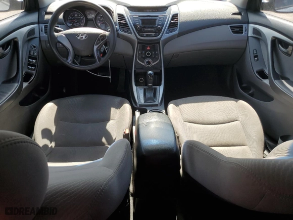 2016 Hyundai Elantra SE with VIN 5NPDH4AE6GH715101, listed as a Copart auction lot 46816715 with 133,348 mi miles and Salvage Title. Bid and sale history available at carsss.com. Image 8.