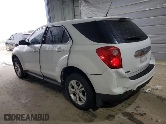 2012 Chevrolet Equinox LS with VIN 2GNALBEK5C6133762, listed as a Copart auction lot 55290615 with 109,590 mi miles and Clean Title. Bid and sale history available at DreamBid. Image 2.