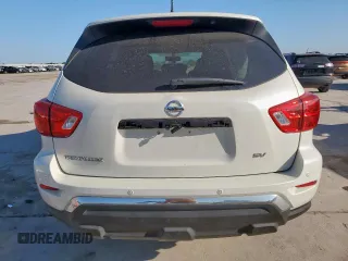 2017 Nissan Pathfinder Platinum with VIN 5N1DR2MN4HC902651, listed as a Copart auction lot 62229865 with 129,841 mi miles and Salvage title. Bid and sale history available at DreamBid. Image 6.