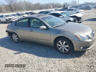 2006 Nissan Maxima 3.5 SL with VIN 1N4BA41E06C828764, listed as a Copart auction lot 44367465 with 0 mi miles and Salvage Title. Bid and sale history available at carsss.com. Image 4.