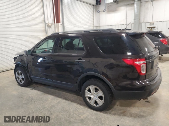 2014 Ford Utility Police Interceptor with VIN 1FM5K8ARXEGB74244, listed as a Copart auction lot 83849514 with 112,731 mi miles and Clean Title. Bid and sale history available at carsss.com. Image 2.
