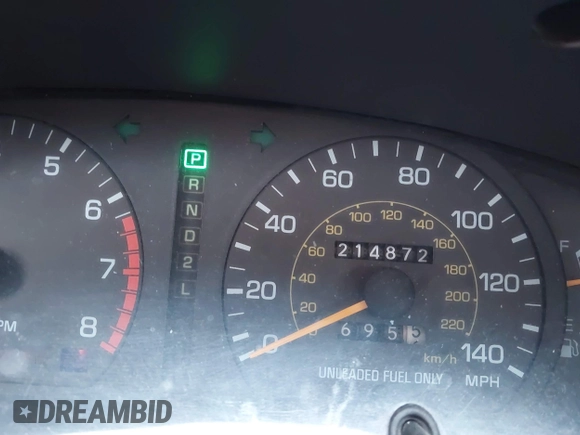 1996 Toyota Camry DX with VIN JT2BG12K5T0346311, listed as a IAAI auction lot 42130482 with 214,872 mi miles. Bid and sale history available at carsss.com. Image 7.