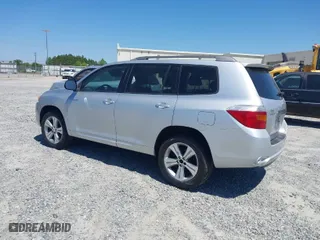 2008 Toyota Highlander Sport with VIN JTEDS43A782035038, listed as a IAAI auction lot 42038615 with 278,109 mi miles. Bid and sale history available at carsss.com. Image 3.