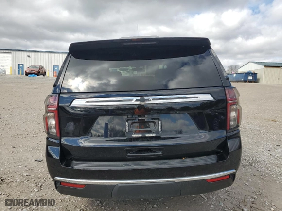 2024 Chevrolet Tahoe Commercial with VIN 1GNSKLED5RR150699, listed as a Copart auction lot 45288045 with 3,298 mi miles and Salvage Title. Bid and sale history available at carsss.com. Image 6.
