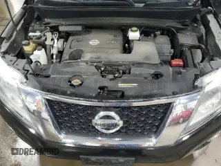 2016 Nissan Pathfinder Platinum with VIN 5N1AR2MM8GC613054, listed as a Copart auction lot 50404095 with 160,633 mi miles and Salvage Title. Bid and sale history available at carsss.com. Image 13.